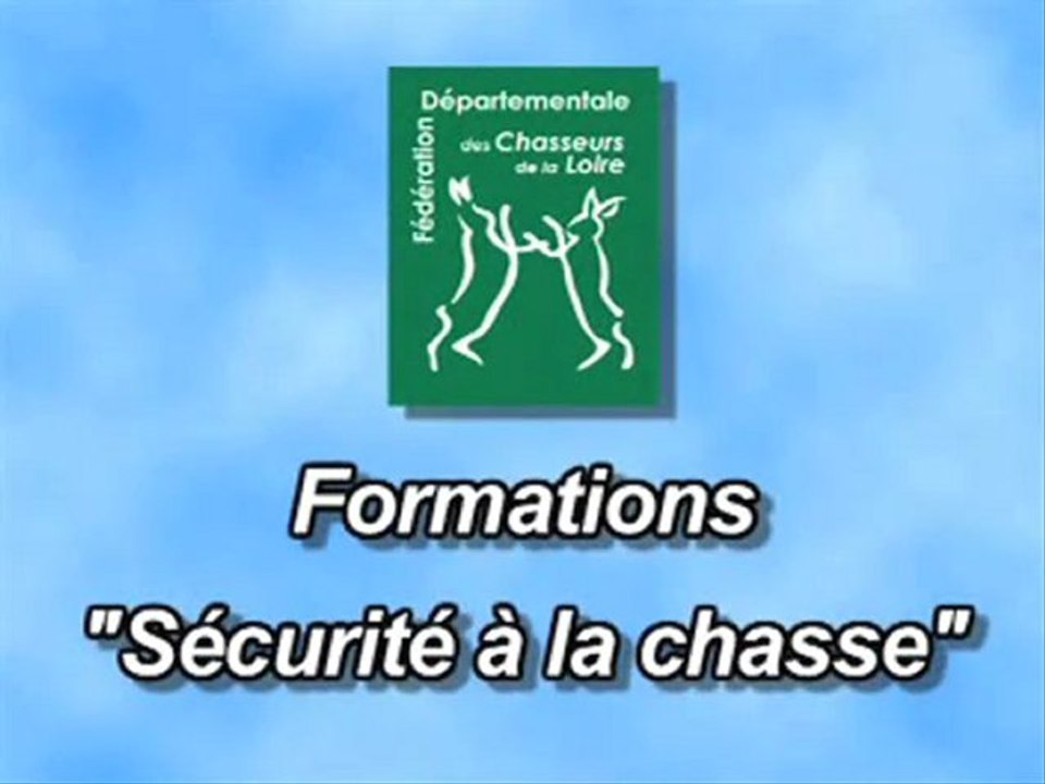 Formation sécurité fédération des chasseurs de la Loire