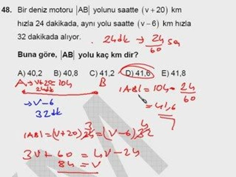 Bülent Hoca 2009 KPSS matematik çözümleri 3