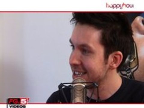 CALVIN HARRIS EN INTERVIEW CHEZ RADIO FG