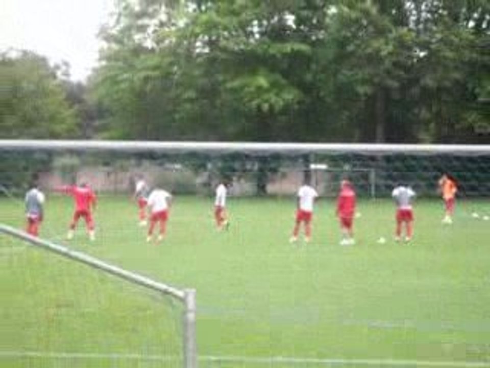 Stage AS Monaco 2009 à Vichy