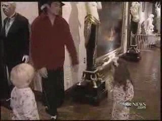 Michael Jackson et ses enfants à Neverland. Exclu !!!!!