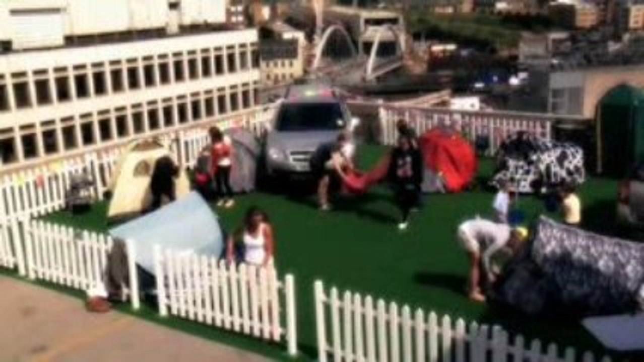 Captiva Carpark Campsite