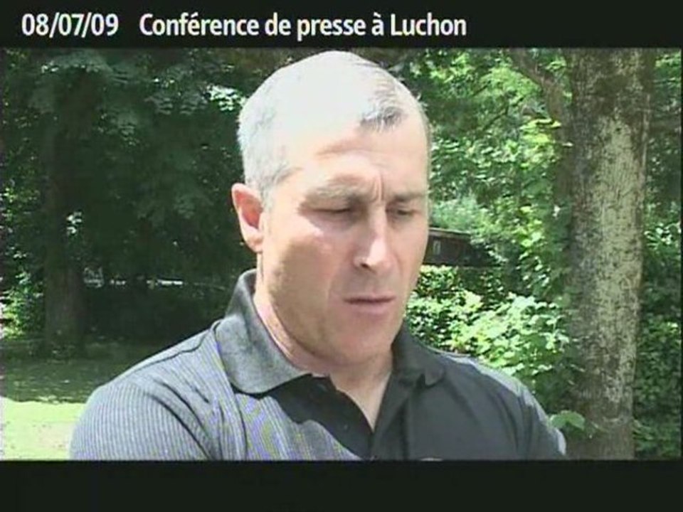 Interview d'Alain Casanova à Luchon