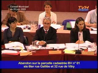 CONSEIL MUNICIPAL MONTREUIL (25/06/2009) - 14/54