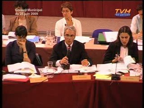 CONSEIL MUNICIPAL MONTREUIL (25/06/2009) - 13/54