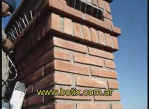 Ahuyentamiento de pajaros en Buenos Aires con pinches inox.