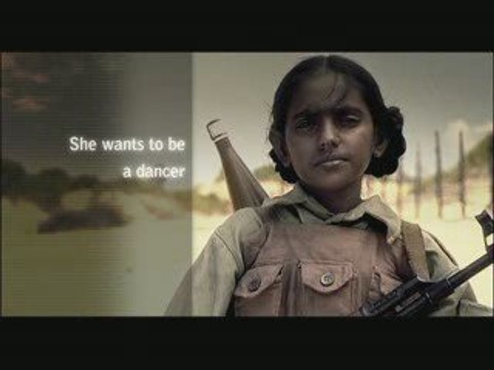 Enfants soldats : Dancer Manjula
