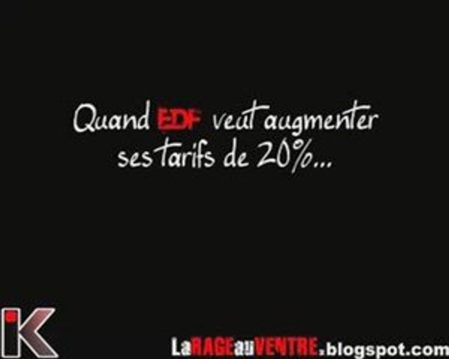 Quand EDF veut augmenter ses tarifs de 20%...