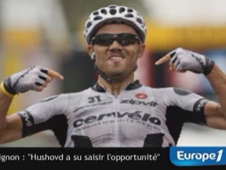 Fignon : "Hushovd a su saisir l'opportunité"