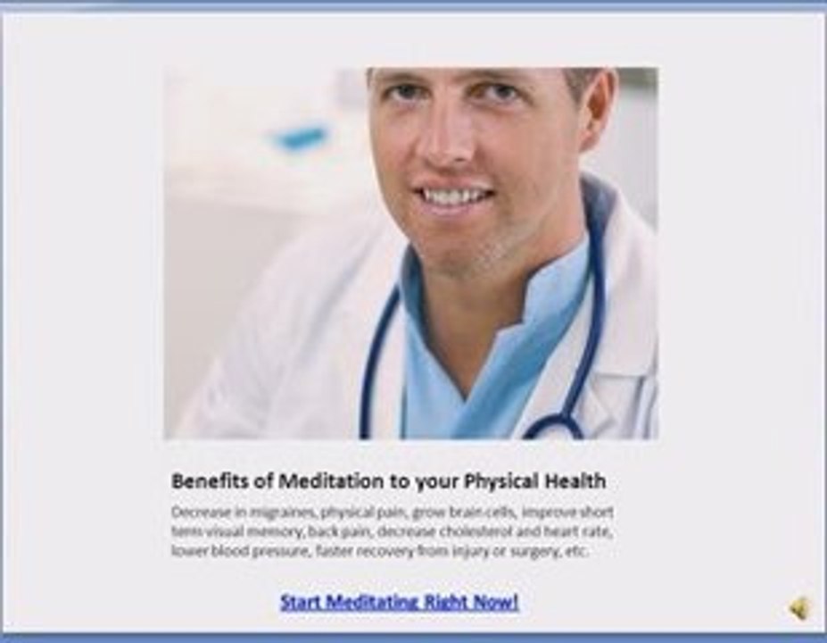 Benefits of Meditation