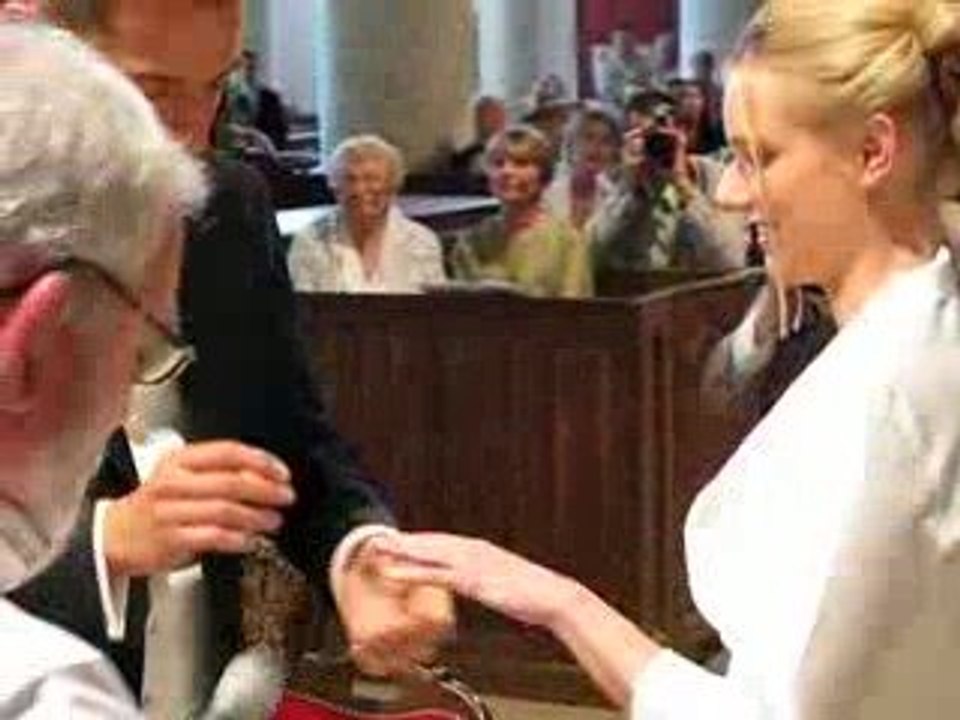 Echange des alliances Vincent & Stéphanie