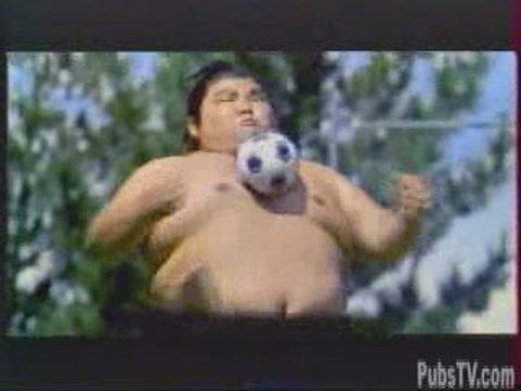 Pub - Publicité Pepsi - Sumo Football