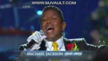 Michael Jackson Memorial Jermaine Jackson Singing 