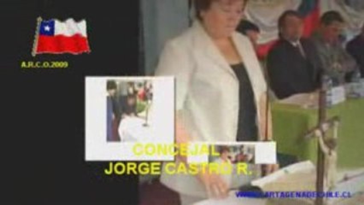 CARTAGENA DE CHILE CEREMONIA DE JURAMENTO CONCEJO 2009