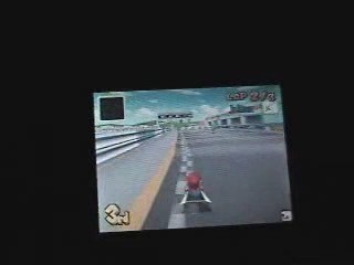 Mario Kart DS wifi with dial-up (lag) Video
