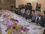 Erdoğan, İtalya Cumhurbaşkanı'nın Düzenlediği Yemeğe Katıldı