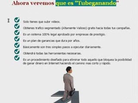 TUBEGANANDO Ganar Dinero Subiendo Videos