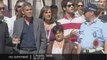 Georges Clooney et Bill Murray à L'Aquila