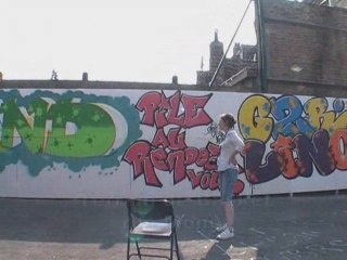 Les graffeurs du Pile