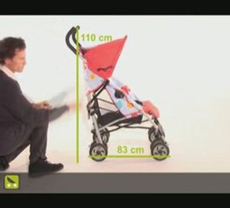 Poussette-Magazine : dépliage de la Chicco CT 0.5