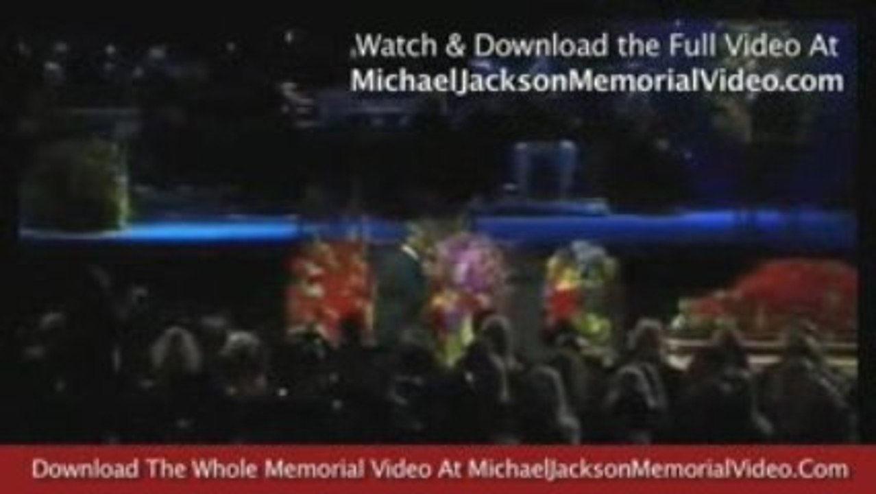 Michael Jackson memorial service full video