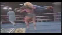 The Housewives vs California Doll & Amy (GLOW Wrestling)