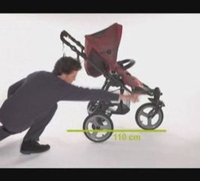 Poussette-Magazine : dépliage de la Bébé Confort High Trek