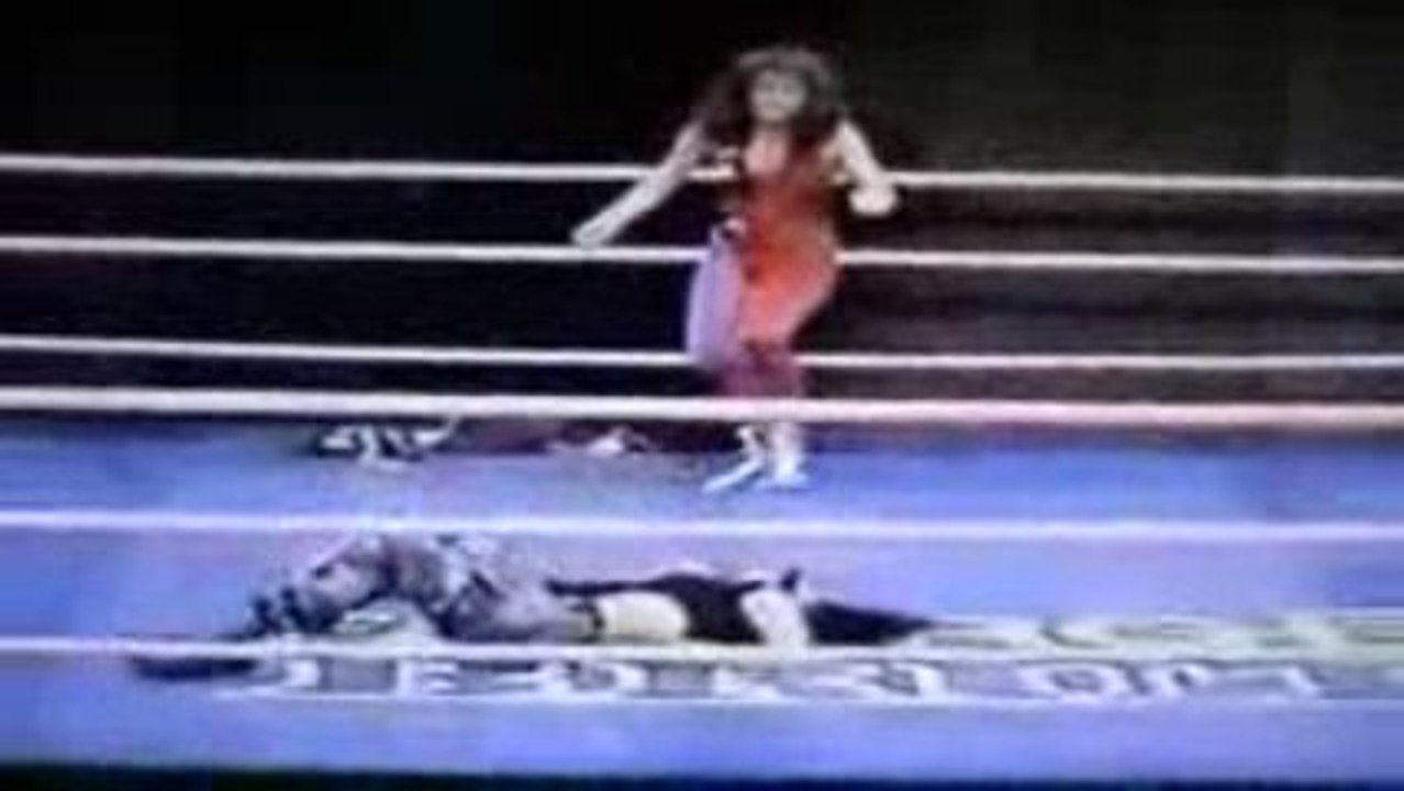 Americana vs Palestina (GLOW Wrestling)