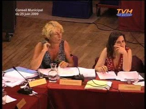 CONSEIL MUNICIPAL MONTREUIL (25/06/2009) - 54/54 (ouf !)