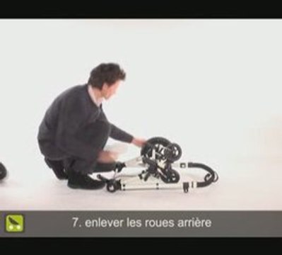 Poussette-Magazine : pliage de la Bugaboo Cameleon