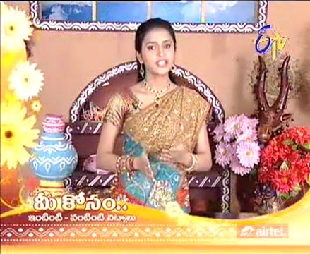 Abhiruchi - Recipes - Nijami Veg,Cheese Tomato Salad,Onion Rings,Palak Bonda - 01