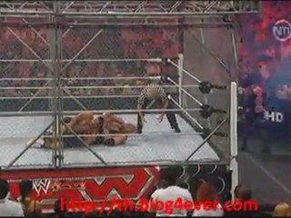 Catch attack Raw 8/07/11 - Alberto Del Rio VS Big Show