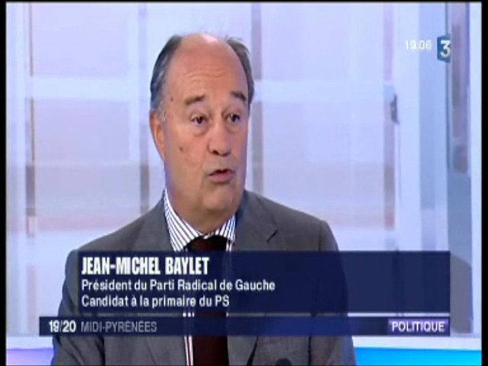 Jean-Michel Baylet candidat à la primaire citoyenne