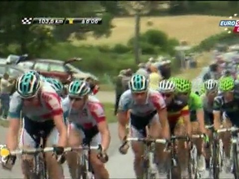 Tour de France 2011- ÉTAPE 8 - Aigurande=> Super-Besse Sancy 189 km,HD(3)