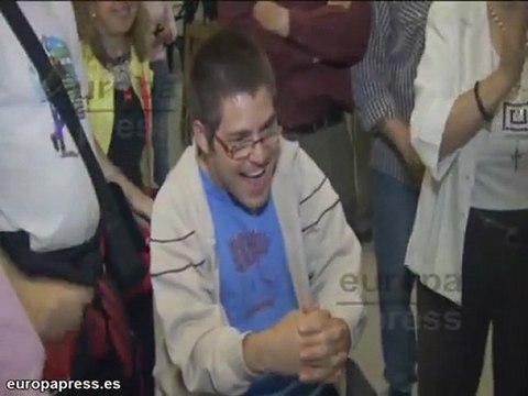 Gómez visita el centro de discapacitados Magerit