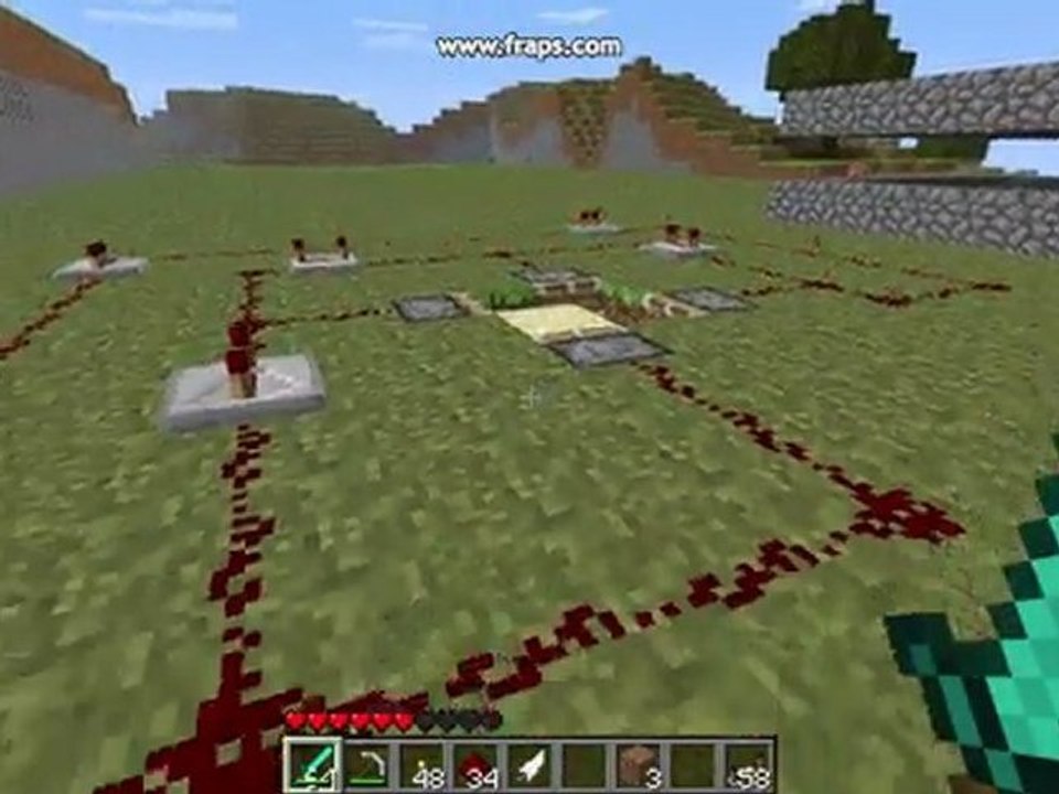 minecraft pistons unend