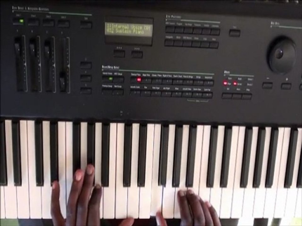 Utilisation des triades sur un blues (clave 2-3)