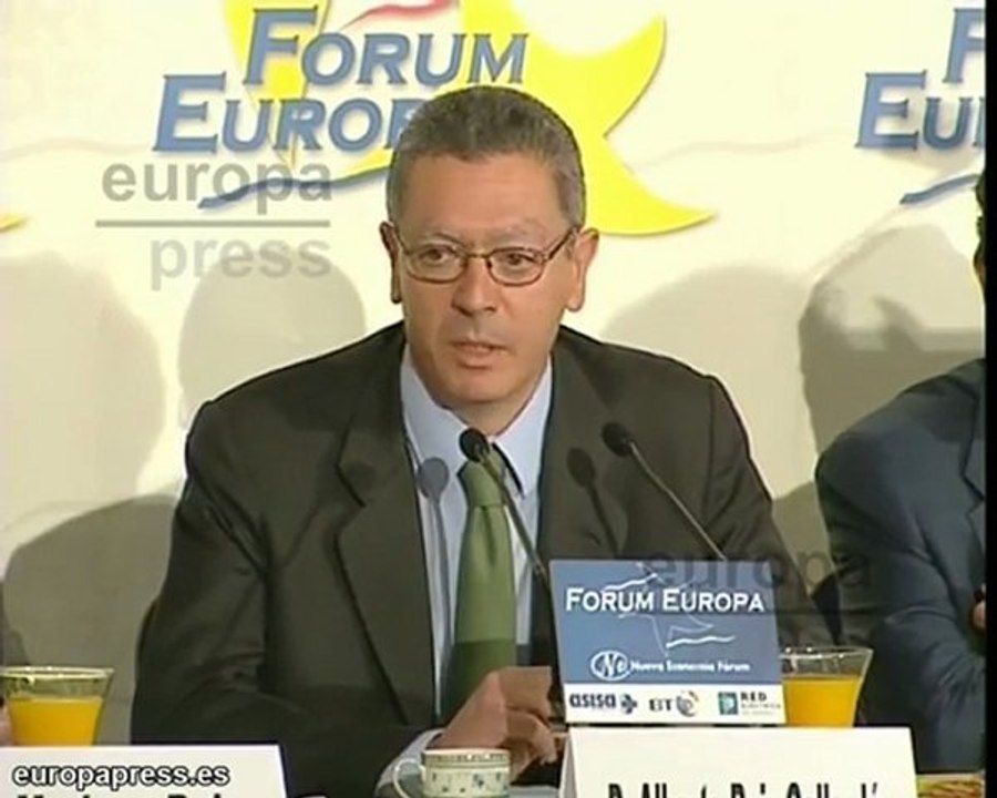 Gallardón:"No ha fracasado el sistema, ha fracasado el Gobie