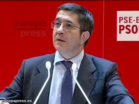 Acto electoral del PSE-EE celebrado en Bilbao