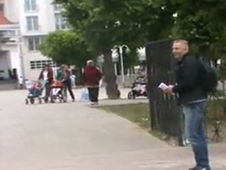 TVG-9 Kluby Gazety Polskiej Pikietują na POwitanie Prezydencji