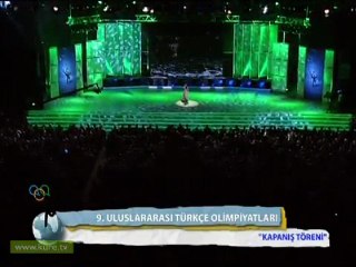 1 KAPANIŞ TÖRENİ 9.TÜRKÇE OLİMPİYATLARI