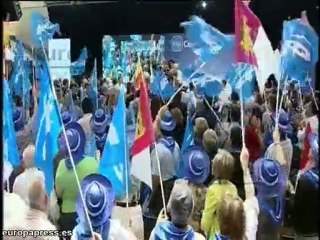 Rajoy cierra un acto electoral en Ciudad Real
