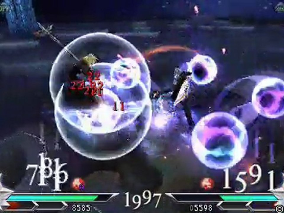 Dissidia 012  Cloud VS Squall