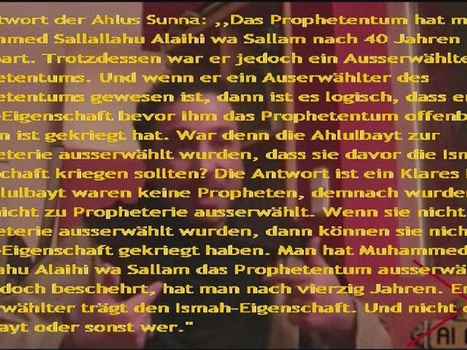 Bala&Dmhwir widerlegen die Unfehlbarkeit der Imame. Antwort auf AlBatul2009 2/15