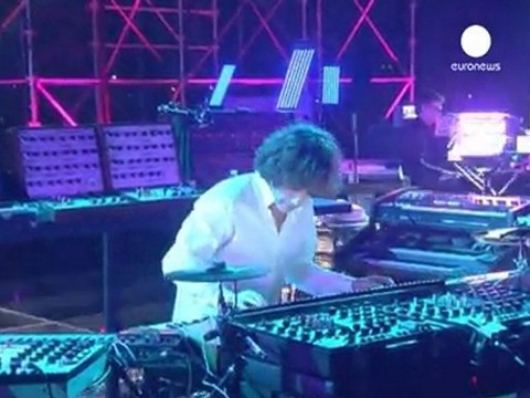 Monaco: 85 000 personnes au concert de Jean-Michel Jarre