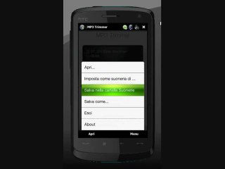 Video Capture MP3 Trimmer su HTC HD by Nicoz