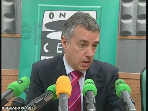 Urkullu apremia a Zapatero a legalizar Sortu