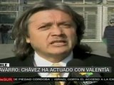 Senador chileno destacó valentía de Chávez