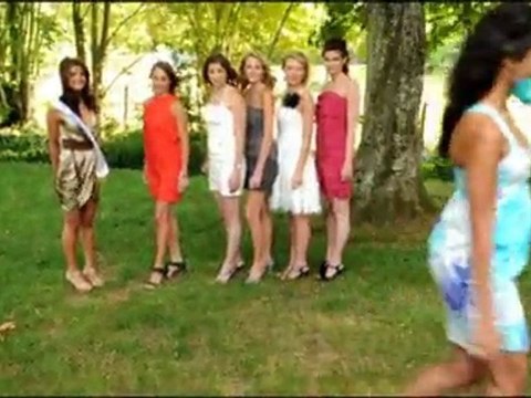 Les candidates à miss bourgogne 2012