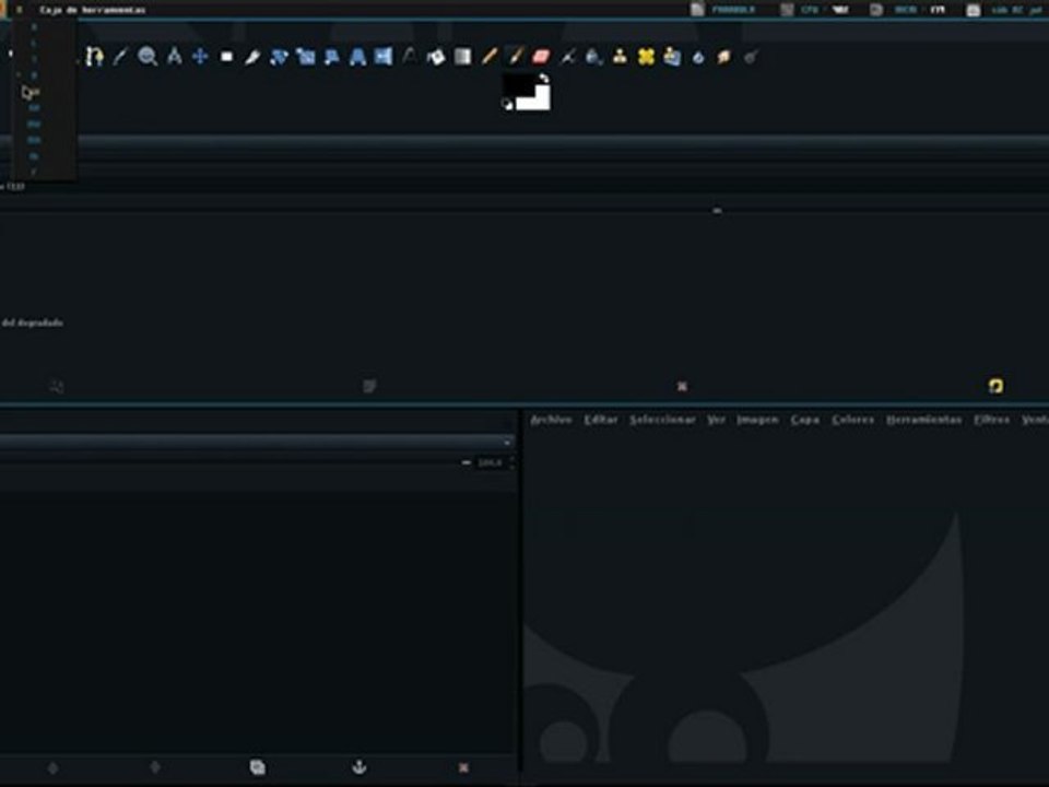 Parabola Gnu/Linux + WMFS. (Window Manager From Scratch)